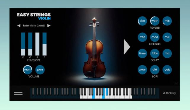 Audiolatry Easy Strings v1.0.0 弦乐音源