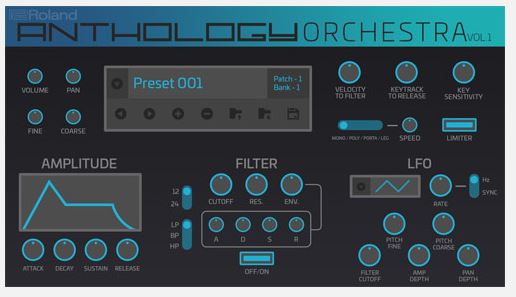 Roland VS Anthology Orchestra for Concerto.v4.2.0 罗兰管弦乐团
