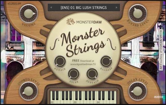 Agus Hardiman MonsterDAW MONSTER Strings v1 弦乐音源