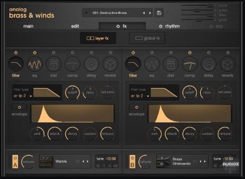 Output Analog Brass and Winds v1.0.1 KONTAKT 影视管乐音源