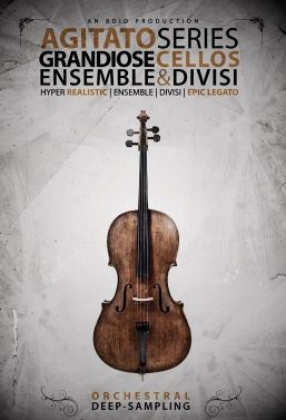 8DIO Agitato Grandiose Ensemble Cellos KONTAKT 大提琴合奏