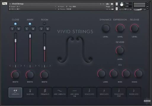 Pulse Audio Vivid Strings Violins 1 KONTAKT 小提琴 1