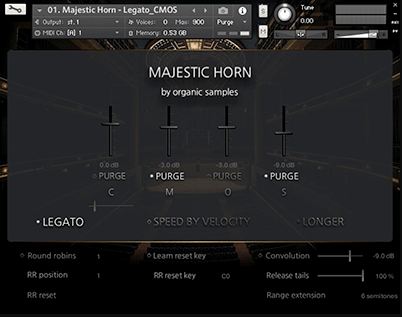 Organic Samples Majestic Horn v1.1 KONTAKT 宏伟号角音色
