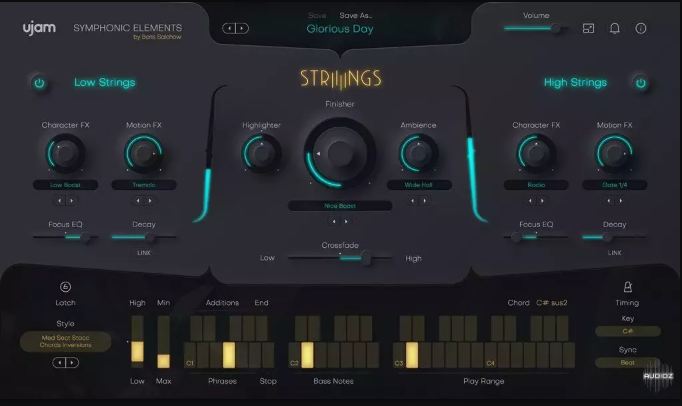uJAM Symphonic Elements STRIIIINGS v1.2.2 交响弦乐合奏