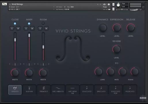 Pulse Audio Vivid Strings Basses KONTAKT 低音提琴