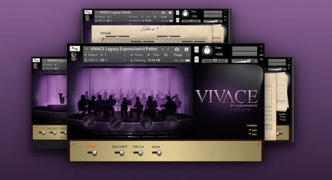 Sonokinetic Vivace Legacy KONTAKT 电影管弦乐配乐音源