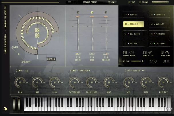 The Crow Hill Company Prehistoric Strings v1.0.0 史前弦乐音色库
