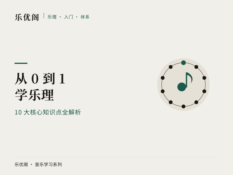 从0到1学乐理：10大核心知识点全解析