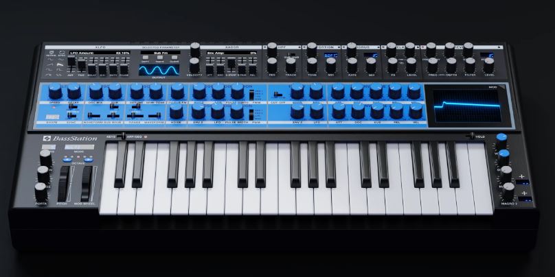 GForce Software Novation Bass Station 合成器
