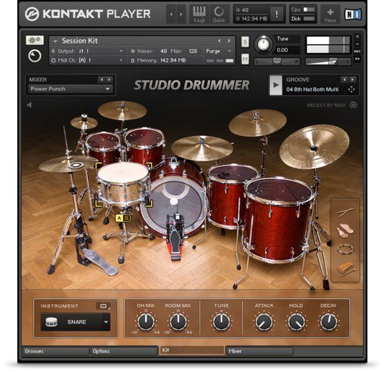 Studio Drummer Library  录音室鼓手