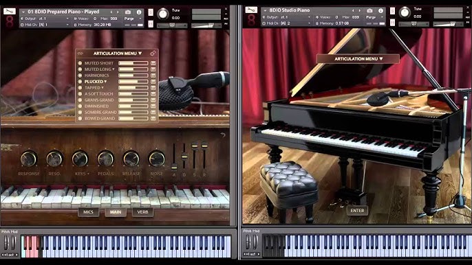 8Dio 1990 Studio Grand Piano  工作室大钢琴